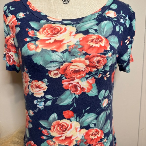 Tunic style navy dress - Picture 3 of 6